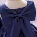 Princess Sleeveless Toddler Bridesmaid Flower Girl Dress | 12-18 Months | Blue - Buy Online on GoSupps.com
