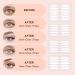 Invisible Eyelid Lifter Strips 400Pcs - Premium Self-Adhesive Eye Lid Tape for Hooded Eyes - Includes Fork Rods and Tweezers - Buy Online on GoSupps.com