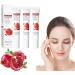 DUBUSH Red Pomegranate Eye Cream Red Pomegranate Firming Eye Cream AntiAging Eye Cream Vitamin C Eye Cream Remove Fine Lines Dark Circles 3 Pieces