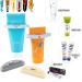 4 Pack Tube Squeezers for Toothpaste, Hand Cream, Polygel, Paint Tubes, Cosmetics - Buy Online on GoSupps.com