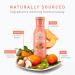 Joy-D Organic Whole Plant Prebiotic & Antioxidant Drink with Peach, Mandarin, Kiwi & Orange | Non-GMO, Gluten & BPA Free Fruit Juice Cleanse - 12 fl oz, 6 Bottles - Karuna - Buy Online on GoSupps.com