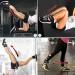 Eikeji Foot Loops Cable Pull Set - 2-Piece D-Ring Foot Cuffs & Carabiners for Fitness Training - Leg Extensions & Glute Workout for Men & Women - Buy Online on GoSupps.com