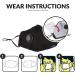 DEBRIEF ME PM 2.5 Mask Filters - USA Certified 6-Pack for Face Masks - Buy Online on GoSupps.com