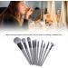 Makeup Brush Powder Brush Soft Bristle Eyeshadow Brush Durable for Makeup Beginners - Buy Online on GoSupps.com