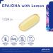 Pure Encapsulations EPA/DHA with Lemon - 120 Softgel Capsules - Buy Online on GoSupps.com