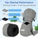 BQA Kids Ski Mittens - Toddler Winter Snow Mittens with Thinsulate Insulation - Waterproof Mittens with String for Boys Girls (Gray, 2-4Y) - Buy Online on GoSupps.com