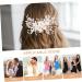 FRCOLOR 1pc Hair Comb Bride Headpieces for Wedding Gold Hair Clips Delicate Bride Hairpin Hair Claw Clips for Women Rhinestone Barrettes for Women Hair Decorations Prom Headpiece Alloy - Buy Online on GoSupps.com