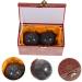 Lurrose 2ST Baoding Massage Balls - Acupressure Hand Exercise for Muscle Relief & Stress Relief - Ideal for Hand Massage & Finger Therapy - Buy Online on GoSupps.com