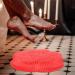 KOMBIUDA Lazy Back Rub Pad Foot Massager Bathroom Non-skid Foot Scrubber Care Cleaning Pad - Buy Online on GoSupps.com