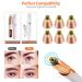 6Pcs Flawless Replacement Heads for Finishing Touch Eyebrow Hair Remover Tool - Rose Gold, Includes Cleaning Brush & Case Storage - Buy Online on GoSupps.com