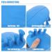 GALPADA Hammer Crooked Men Correctors | 4 Pairs TPR Foot Cushions for Bunion Care and Metatarsal Pain Relief | Blue Toe Straighteners and Spacers for Women | 11X10X6CMx4pcs - Buy Online on GoSupps.com