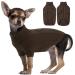 Winter warm dog sweater for big dog turtleneck sweater knitwear cat sweater dog coat sweater Christmas vacation pet outfits clothing coffee xl xl coffee