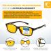 Prism Lite95 Blue Light Filter Glasses - 95% Protection for Work PC & TV - Reduce Eye Strain & Sleep Better - Unisex Design - Buy Online on GoSupps.com