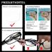 Cojwis 4 Pack Women's Reading Glasses - Stylish Multi-Colored HD Clear Lens - 0.50 Magnification - Buy Online on GoSupps.com