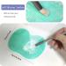 2 Packs Makeup Brush Cleaning Mat Silicone Makeup Brush Cleaner Makeup Brush Cleaning Pad and Scrubber with Suction Cup Portable Washing Tool for Makeup Brushes(Pink&Green) - Buy Online on GoSupps.com
