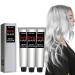 Silver hair dye, natural silver gray hair dye cream, cream with hair color, silver hair dye, silver gray hair dye cream for all hair types