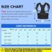Lalent Back Support Brace Posture Corrector for Men and Women - Adjustable Upper Back Straightener Shoulder Lumbar Belt - Relief Pain in Neck Back and Shoulders (L) - Buy Online on GoSupps.com