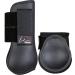 HKM gaiters and fetlock boots -Classic- set of 4 (Warmblood black) B9100 Black Warmblood