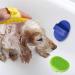 Pet Dog Grooming Brush - Dog Bath Brush - Cat Grooming Brush - Dog Washing Brush - Rubber Dog Brush - Dog Hair Brush - Dog Shedding Brush - Pet Shampoo Brush-Massage Rubber Comb with Adjustable Ring (green) - Buy Online on GoSupps.com