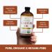 Organic Cold Pressed Castor Oil 16 Fl Oz - All Natural Hair & Nail Growth Muscle Relief Skin Hydration - Holistic Unscented Oil - Buy Online on GoSupps.com