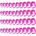 ONNPNN 52 Pieces U-Shape Nail Polish Protectors, Nail Polish Protector Clip, Curve Shape Finger Cover Manicure Tool, Professional Template Clips Guide Nail Art Painting Stamping Nail Polish Stencil