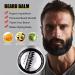 Beard Growth Kit 5-in-1 Grooming Set for Men - Includes Oil, Balm, Comb, Scissors, and Brush - Beard Care & Shaving Essentials - Christmas Gifts for Men - Buy Online on GoSupps.com