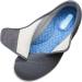 Men's Adjustable Diabetic Slipper Shoes - Lightweight Walking Shoes for Elderly - Black Grey, Size 12 - Buy Online on GoSupps.com