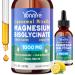 Magnesium Bisglycinate Chelated Supplement High Absorption Liquid Magnesium Complex Liposomal Micelle Technology High Potency Formula for Sleep Muscle Heart Calm Sugar Free Vegan 60ml 2 Fl Oz (Pack of 1)