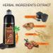 Dark Wine Red Hair Dye Shampoo for Gray Hair | 3 in 1 Herbal Color | 100% Coverage for Men & Women | 500ml Instant Color - Buy Online on GoSupps.com