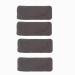 4pcs Washable 5 Layers Bamboos Charcoal Cloth Nappy Liner Soft Comfortable Diaper Liner Super Absorbent Adult Diaper Insert
