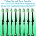 Buy Wardimark Replacement Brushes for Philips Sonicare - 8 Black Gum Care Brush Heads - International Shipping Available - Buy Online on GoSupps.com