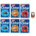 Italian Gourmet Ciobar Chocolat Chaud Dense et Cr meux Assorti Classique Blanc et Noir Pr paration pour Boisson Chaude Pack 6x125g + Italian Gourmet Polpa