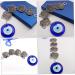 Holibanna Elephant Pendant Ornaments Car Decorations Amulet Wall Hanging Pendant Wall Hanging Crafts Devil Eye - Buy Online on GoSupps.com