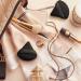 2 Pcs Triangle Powder Puffs for Pressed Makeup - Black - Buy Online on GoSupps.com