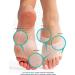 Metatarsal Pads Ball of Foot Cushions - Gel Forefoot Sleeves for Pain Relief - Men and Women - Buy Online on GoSupps.com