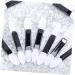 Mikinona Makeup Eyeshadow 100pcs Women s Suits Eyeshadow Sponge Brush Eye Shadow Applicator Set Travel Toolkit Cosmetic M White - Buy Online on GoSupps.com