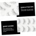 minkissy 5 Pairs Fake Eyelashes Pesta as Postizas Naturales Decorative Eyelashes Adhesive Eyelashes Makeup Women Eyelashes Volume Eyelashes Cosmetics False Eyelashes Supplies Artificial 3d - Buy Online on GoSupps.com