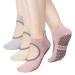 Utensilsto 3 pair yoga socks women pilates slipproof socks anti -slip sport yoga socks barefoot socks for pilates barre ballet dance fitness