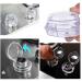 12-Piece Stove Protection Baby Buttons | Child Locking Knobs & Oven Safety | Transparent Kitchen Security - Buy Online on GoSupps.com