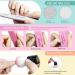 Nail Tips for Gel Nails - Venares 500 Half Cover Tips Set with Glue File Buffer Brush & Coffin Designs - Buy Online on GoSupps.com