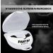 Pantha Sports Mundsprung - Optimal Breathing & Adaptability | Dental Protection for MMA Kickboxing Muay Thai Martial Arts & Hockey | Includes Transport Box - White/Black - Buy Online on GoSupps.com
