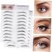 Beavorty 4 pcs 3d eyebrow stickers eyebrow tattoo stickers tattoo brow False Eyebrows Eyebrow Tool makeup - Buy Online on GoSupps.com