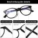 Cojwis 5 Pack Blue Light Filter Reading Glasses for Men & Women - Anti-Tiredness UV Protection Glare-Free 0.50x Magnification - Buy Online on GoSupps.com