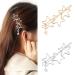 Aneneiceera Hollow Out Star Hair Clip Silver Hair Barrette Tassel Hair Pin Headpieces Decorative Hair Pins Headwear Bride Hair Accessories for Women and Girls (Silver)