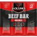 Jack Link's Beef Bar Original - High Protein Snack - 10 Pack (10 x 3 x 22.5g) - Gluten-Free Dried Beef Bar for International Shipping - Buy Online on GoSupps.com