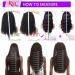 RXY V Part Wig Human Hair Deep Wave 16 - No Glue Thin Part, No Leave Out - Deep Curly Style - Buy Online on GoSupps.com