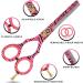 Pink Zebra Professional Barber Scissors Shears Thinning Hairdressing Salon Set - High-Quality Tools for Stylists - Buy Online on GoSupps.com