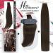 Moresoo Invisible Tape-in Extensions | Real Hair Dark Brown 35cm | 20 Pieces 40g #4 Seamless Hair Extensions - Buy Online on GoSupps.com