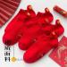 Chinese New Year Embroidered Red Socks 4 Pairs - Men's and Women's Boat Socks (Size 36-42) - Buy Online on GoSupps.com