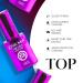 JOYA MIA No Wipe Gel Top Coat - Long-Lasting Glossy Finish for Acrylic & Gel Nails - Professional Grade 15ml Pack - Buy Online on GoSupps.com